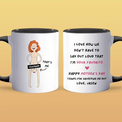 Say Out Loud - Personalized Accent Mug