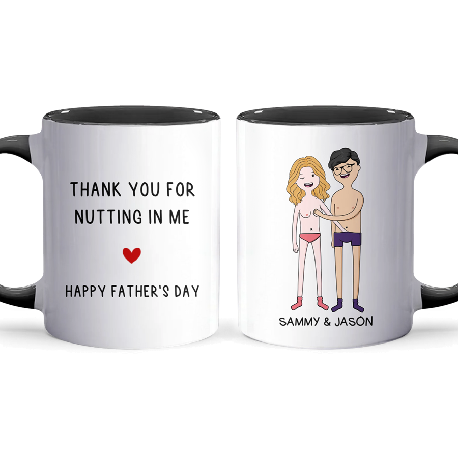 Thank You For - Personalized Accent Mug