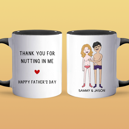 Thank You For - Personalized Accent Mug