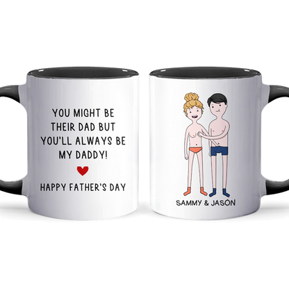 My Daddy - Personalized Accent Mug