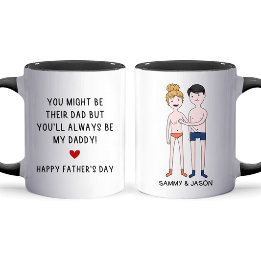 My Daddy - Personalized Accent Mug