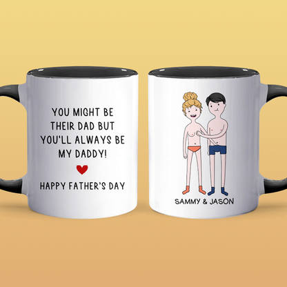 My Daddy - Personalized Accent Mug