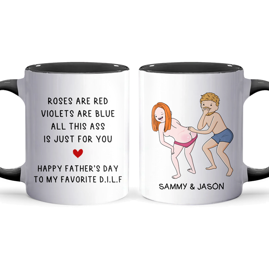 Roses Are Red - Personalized Accent Mug