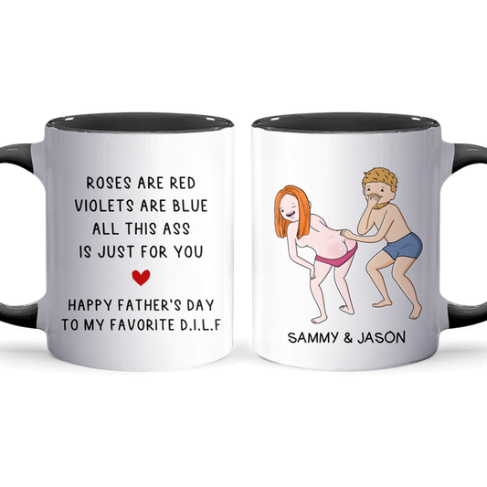 Roses Are Red - Personalized Accent Mug