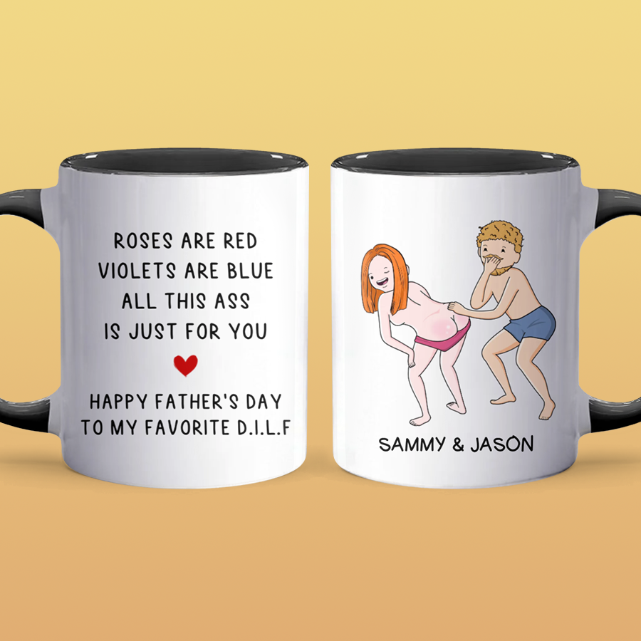 Roses Are Red - Personalized Accent Mug