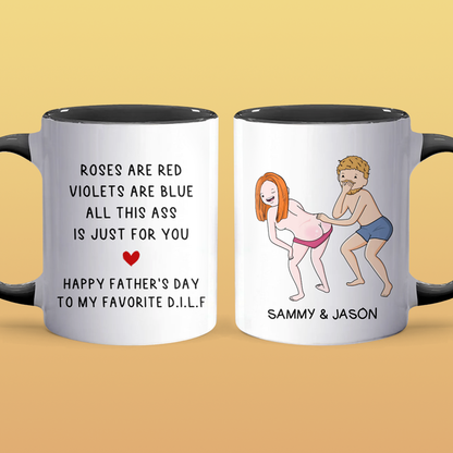 Roses Are Red - Personalized Accent Mug