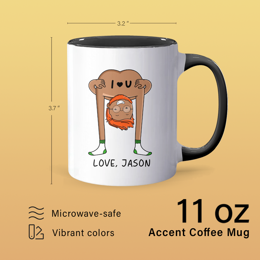 Pain In The - Personalized Accent Mug