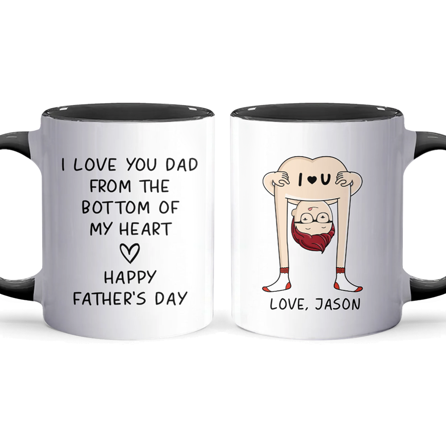 I Love You - Personalized Accent Mug