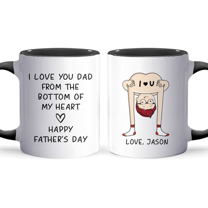 I Love You - Personalized Accent Mug