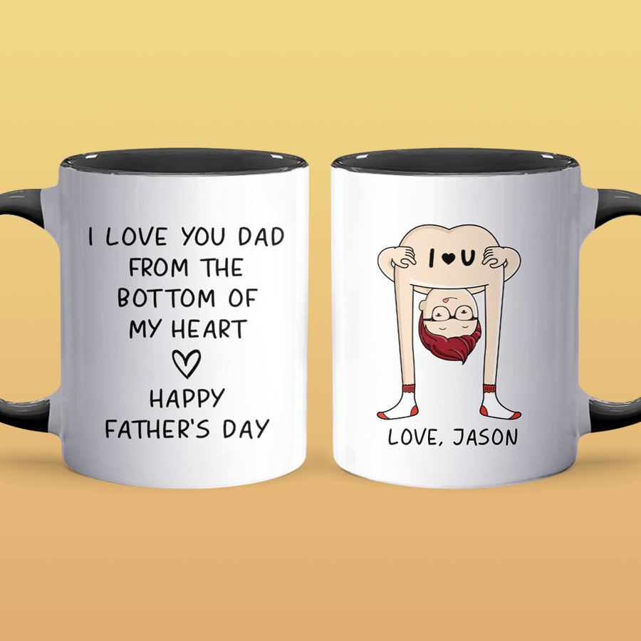 I Love You - Personalized Accent Mug