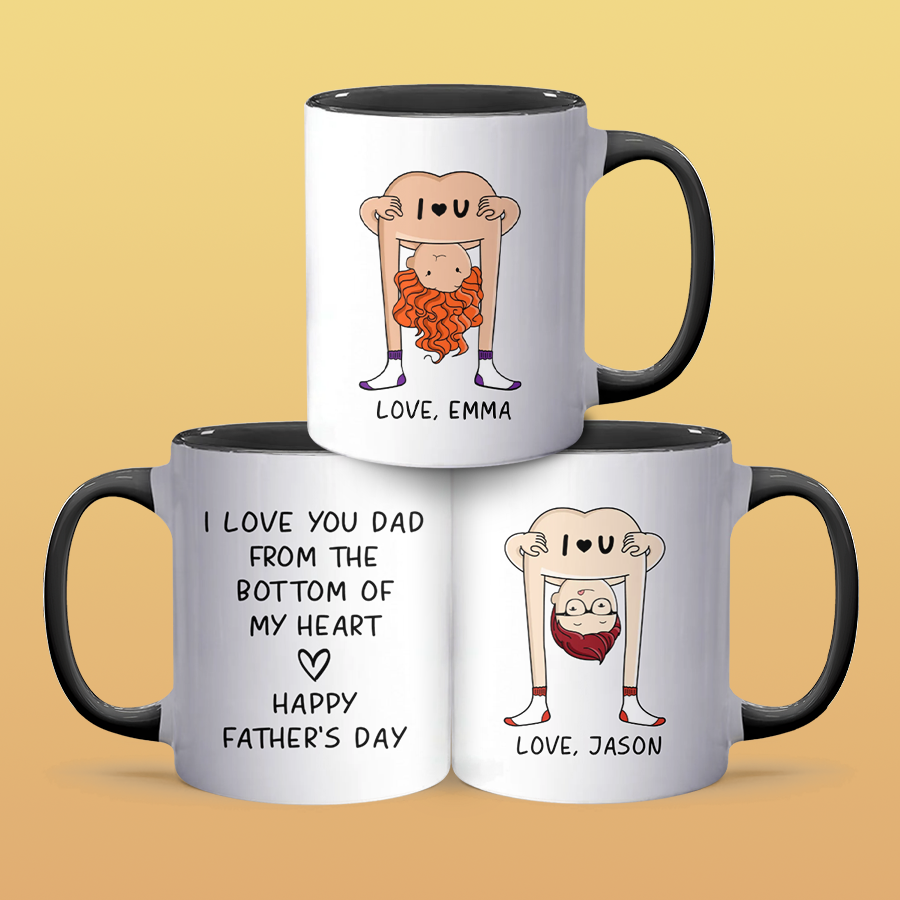 I Love You - Personalized Accent Mug