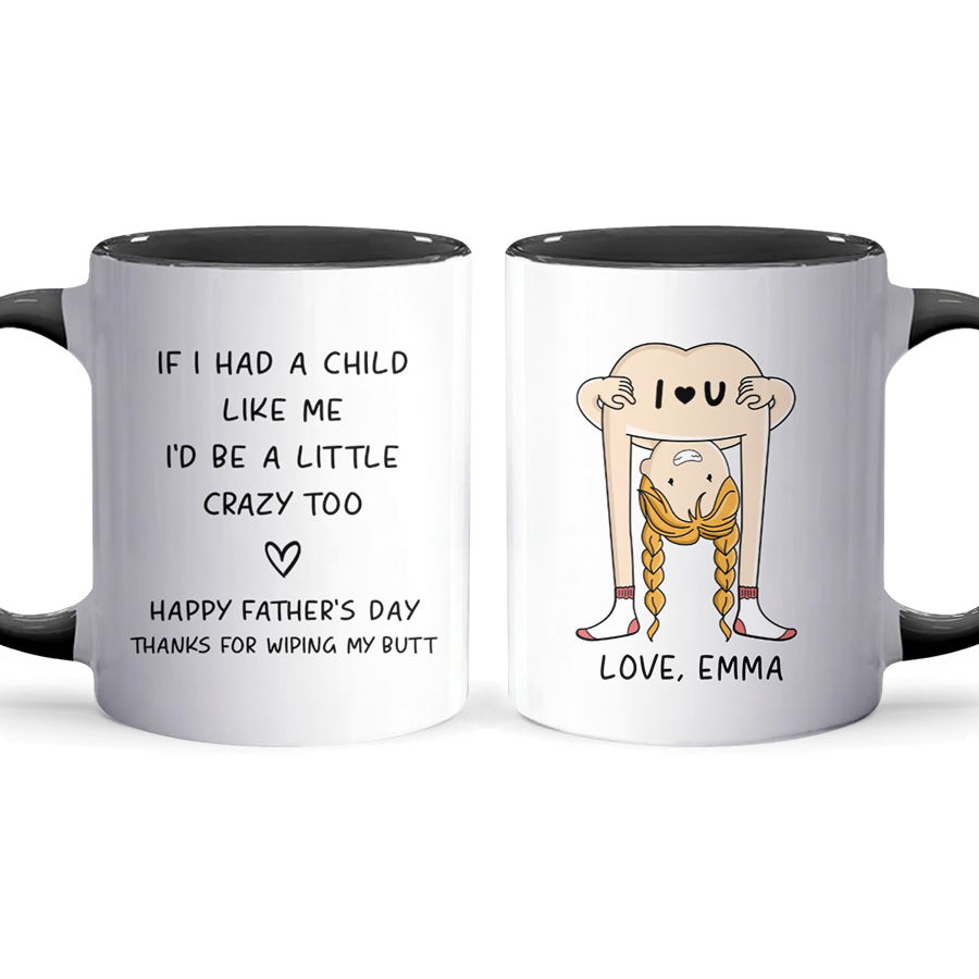 Crazy Child - Personalized Accent Mug