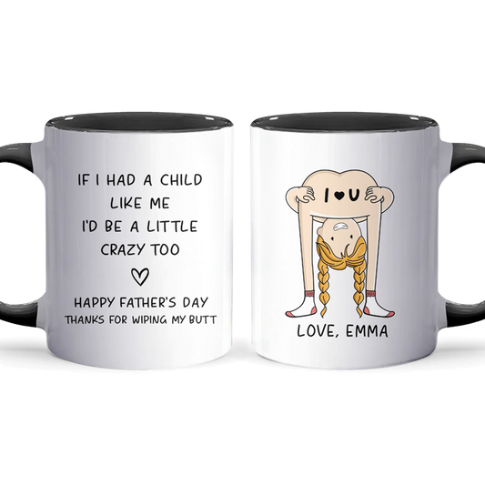 Crazy Child - Personalized Accent Mug