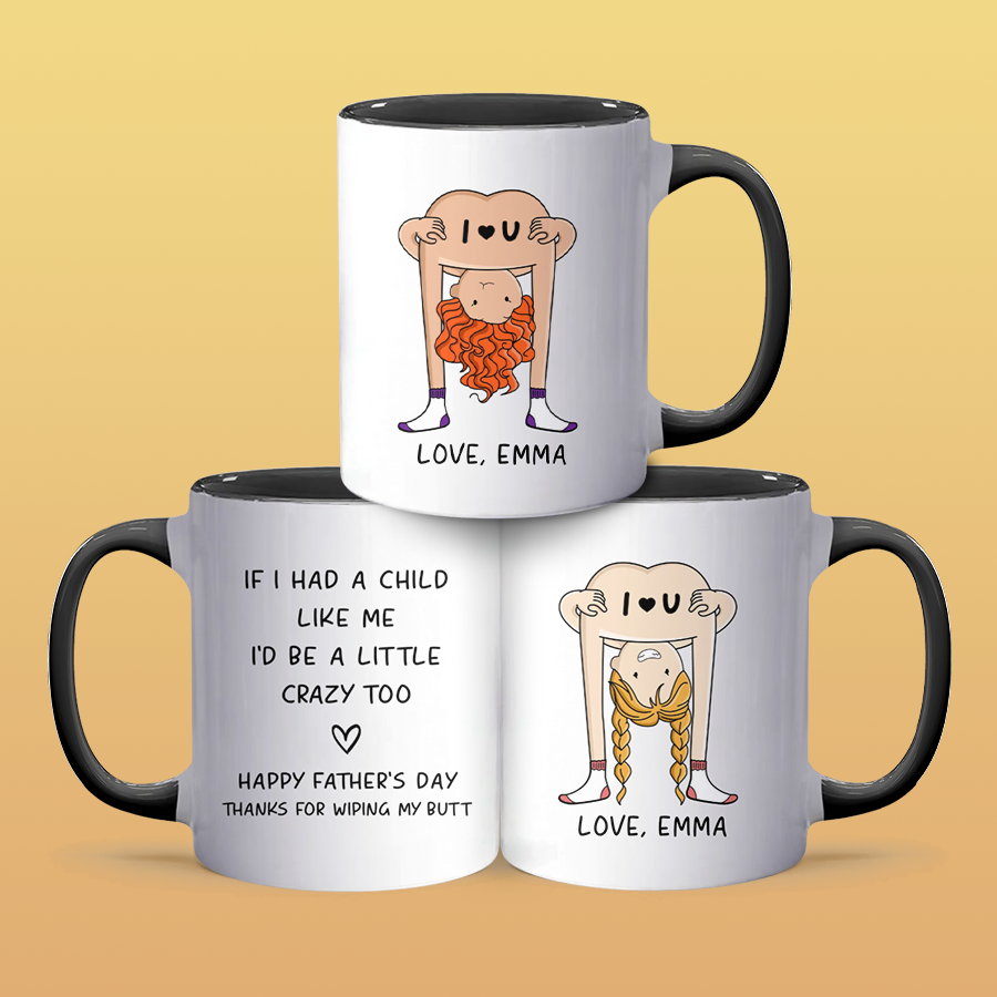 Crazy Child - Personalized Accent Mug