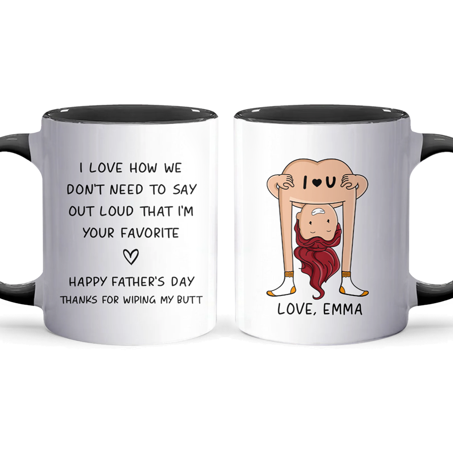 Say Out Loud - Personalized Accent Mug