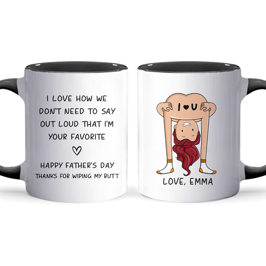 Say Out Loud - Personalized Accent Mug