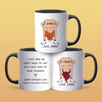 Say Out Loud - Personalized Accent Mug