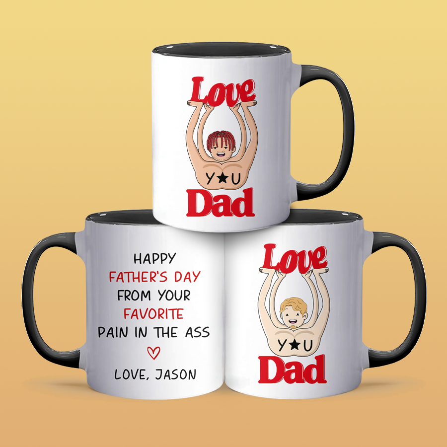 Pain In The - Personalized Accent Mug