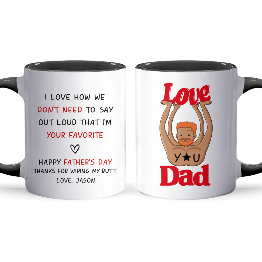 Say Out Loud - Personalized Accent Mug