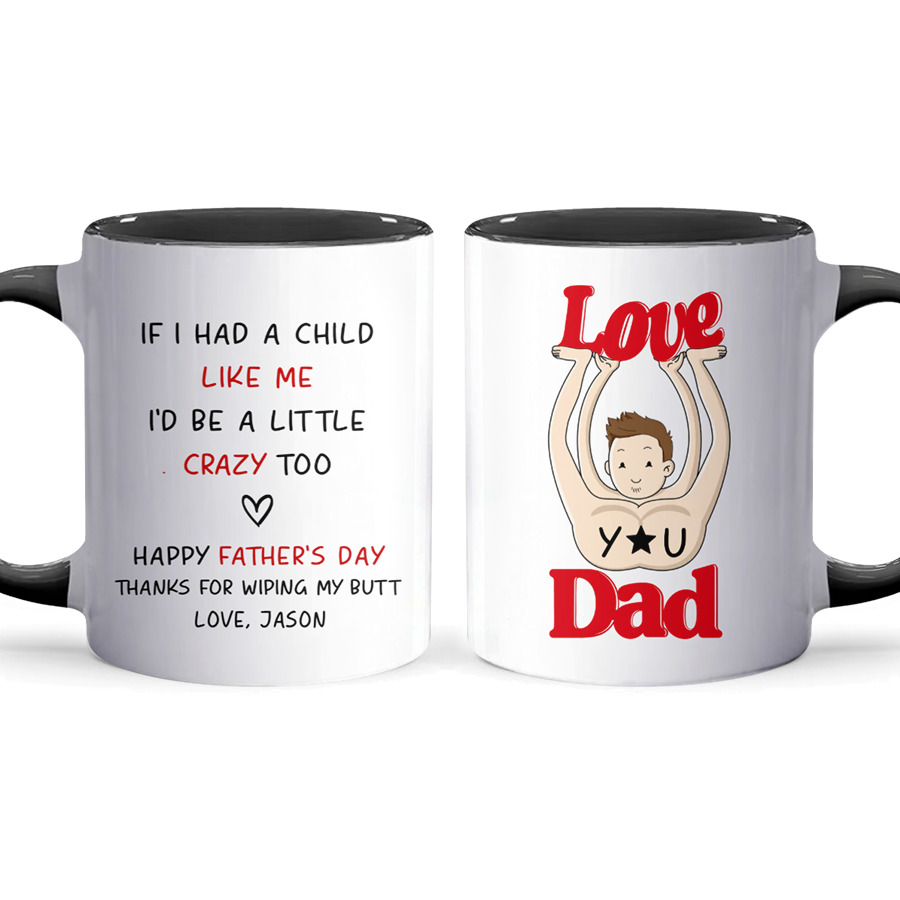 Child Like Me - Personalized Accent Mug