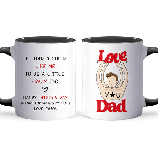 Child Like Me - Personalized Accent Mug