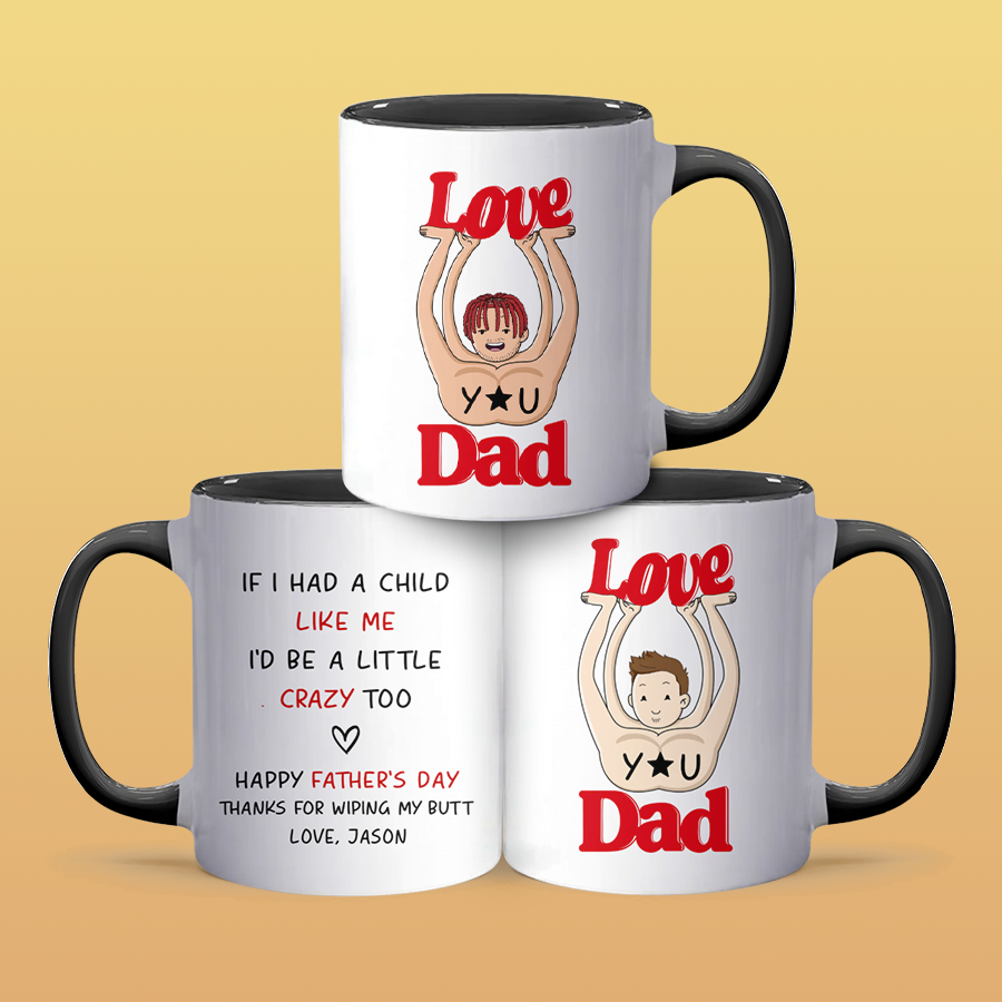 Child Like Me - Personalized Accent Mug