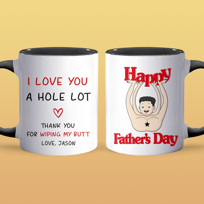 I Love You - Personalized Accent Mug