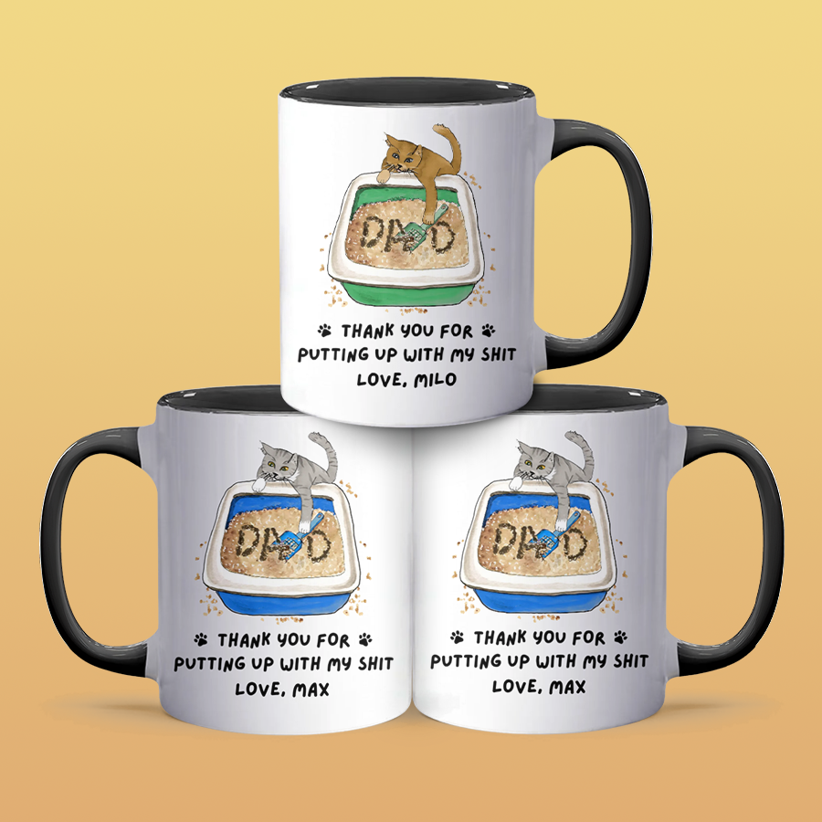 Thank You For - Personalized Accent Mug