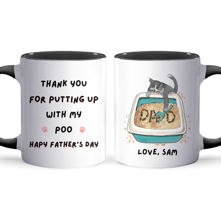 Thank You For - Personalized Accent Mug