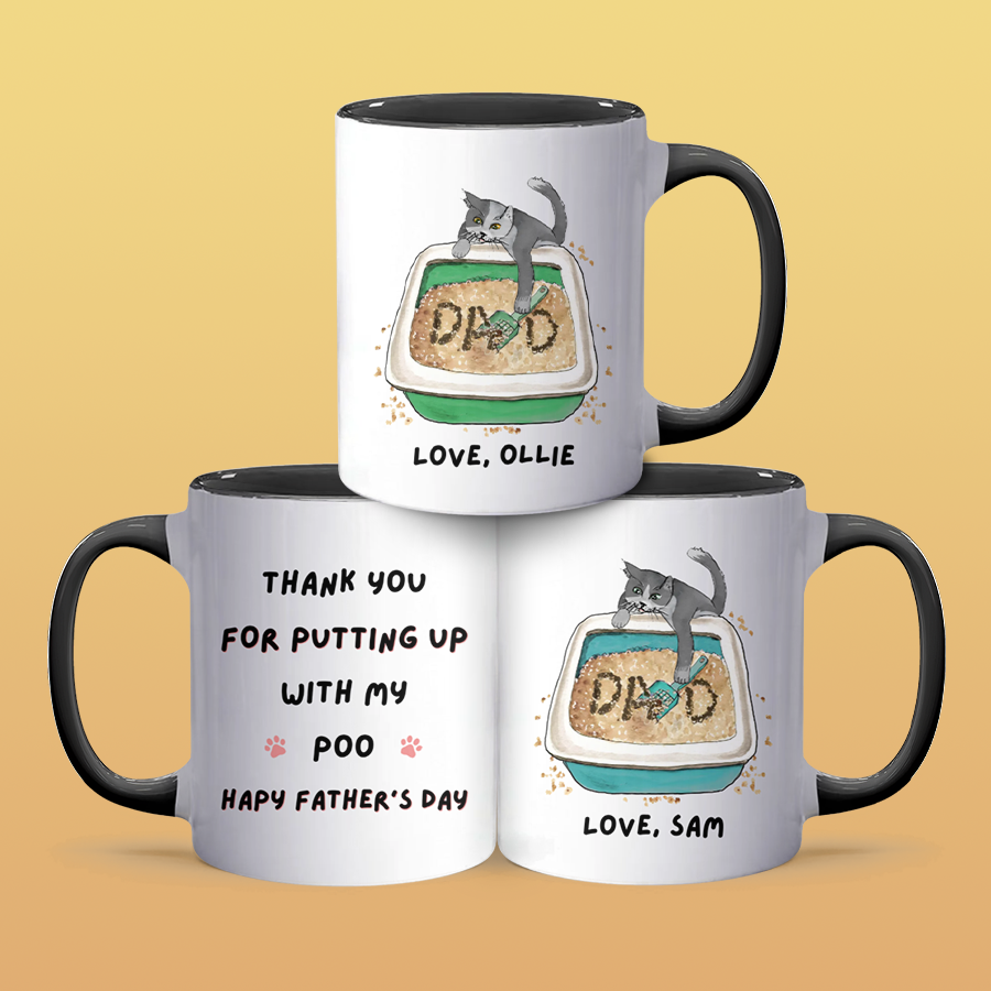 Thank You For - Personalized Accent Mug