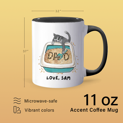 Thank You For - Personalized Accent Mug