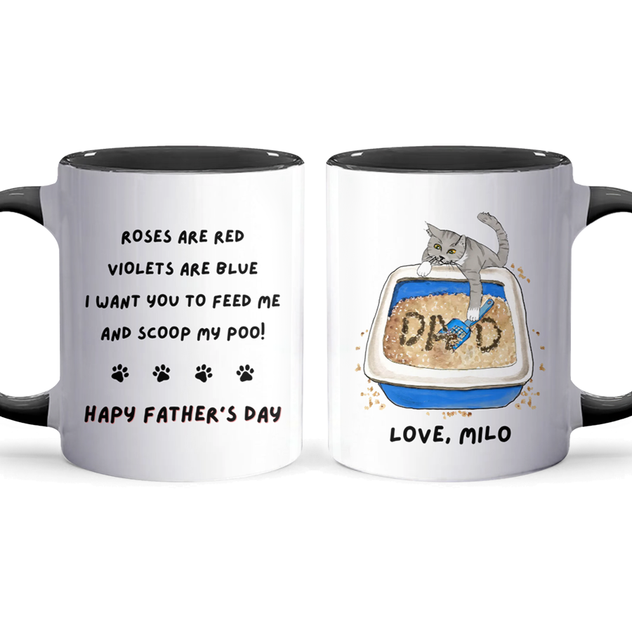 Roses Are Red - Personalized Accent Mug