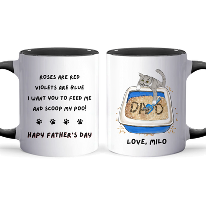 Roses Are Red - Personalized Accent Mug