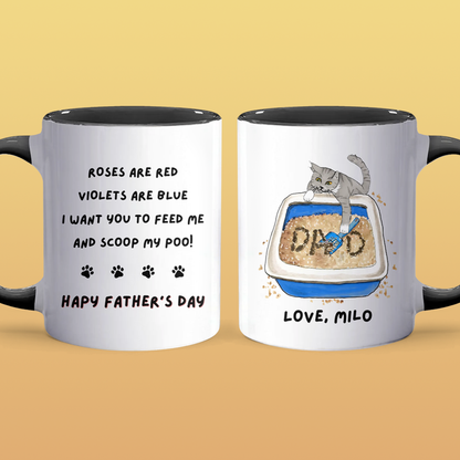 Roses Are Red - Personalized Accent Mug