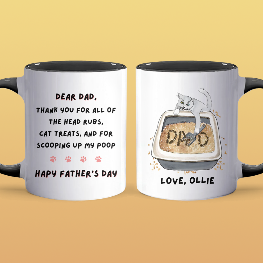 Thank You For - Personalized Accent Mug