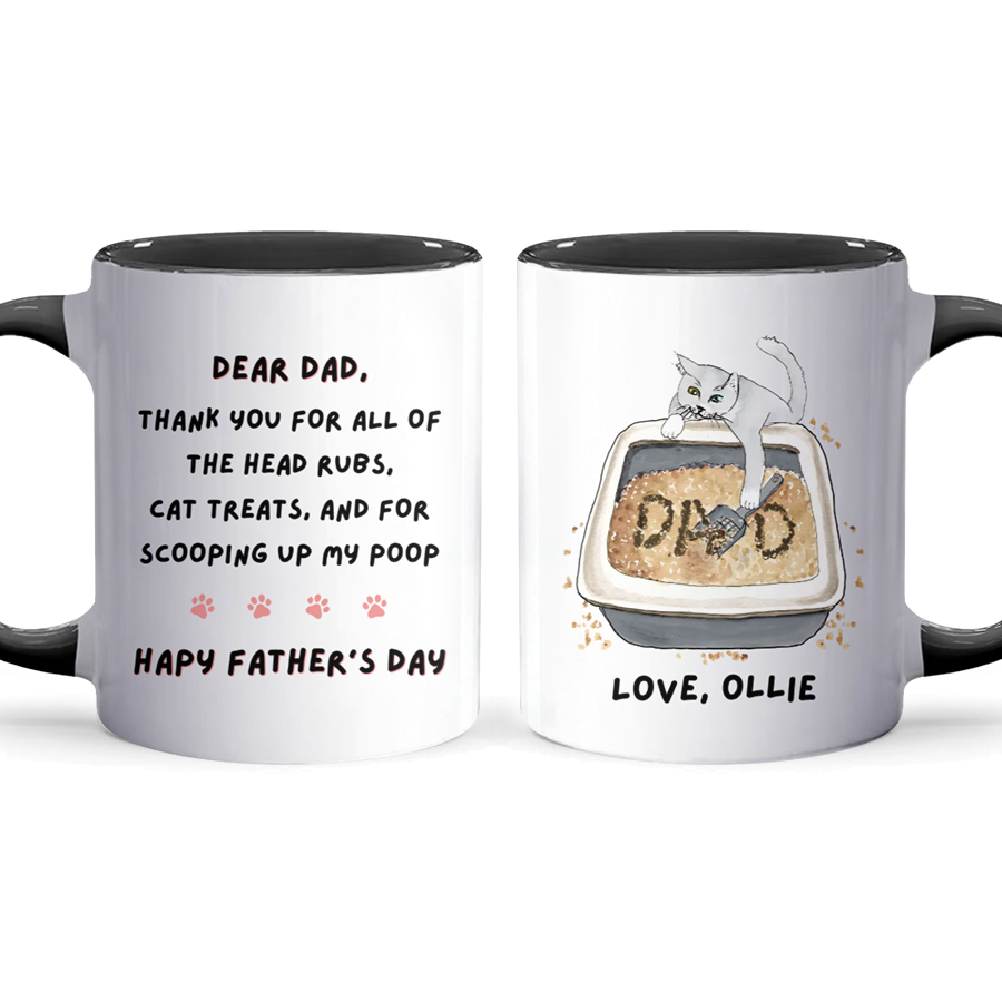 Thank You For - Personalized Accent Mug