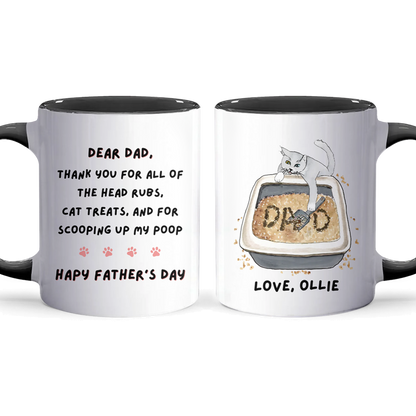 Thank You For - Personalized Accent Mug