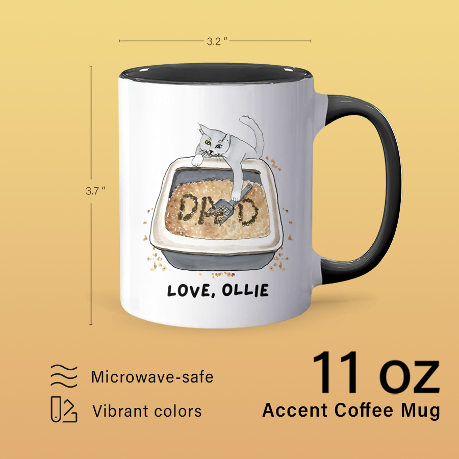 Thank You For - Personalized Accent Mug