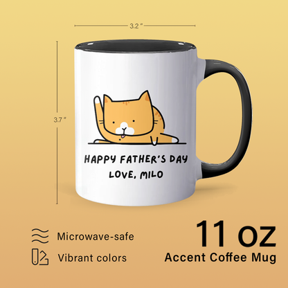 Look At You - Personalized Accent Mug