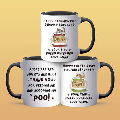 Scooping My Poo - Personalized Accent Mug