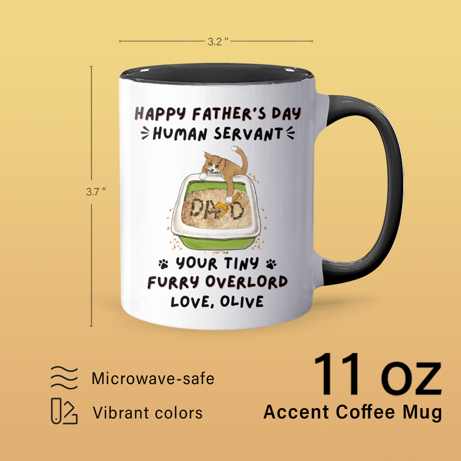 Scooping My Poo - Personalized Accent Mug