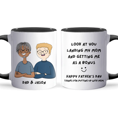 Putting Up - Personalized Accent Mug