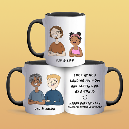 Putting Up - Personalized Accent Mug