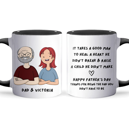 Thanks For - Personalized Accent Mug