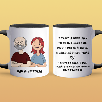 Thanks For - Personalized Accent Mug