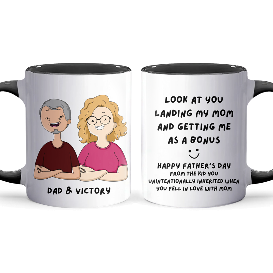 From The Kid - Personalized Accent Mug