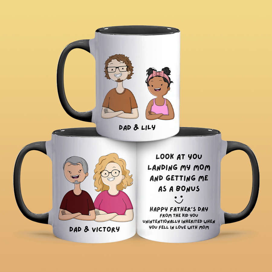 From The Kid - Personalized Accent Mug