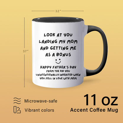 From The Kid - Personalized Accent Mug