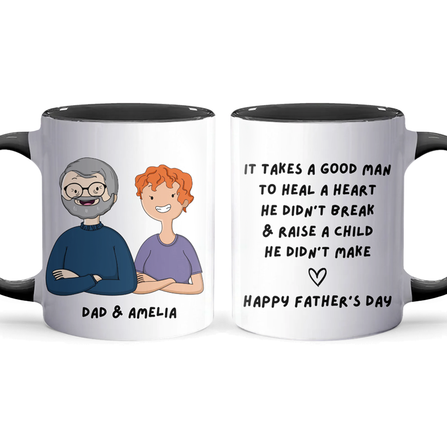 From The Kid - Personalized Accent Mug