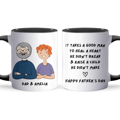 From The Kid - Personalized Accent Mug